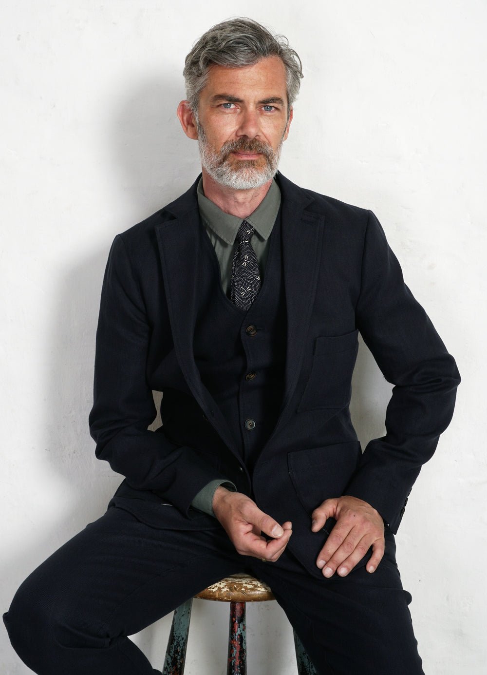 HANSEN GARMENTS - DANIEL | Classic Waistcoat | Dark Blue - HANSEN Garments