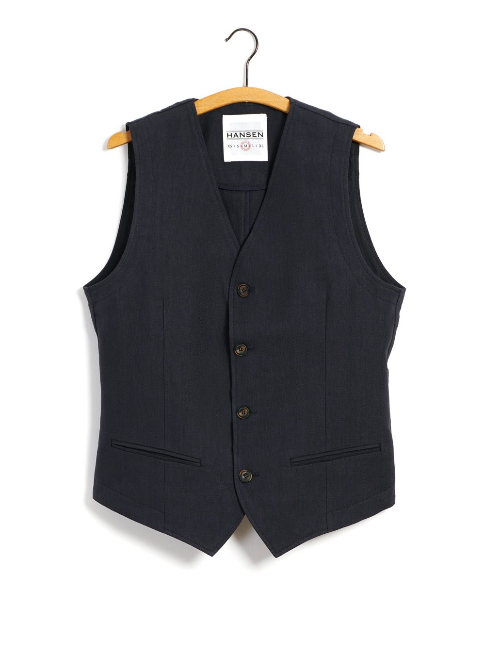 HANSEN GARMENTS - DANIEL | Classic Waistcoat | Dark Blue - HANSEN Garments
