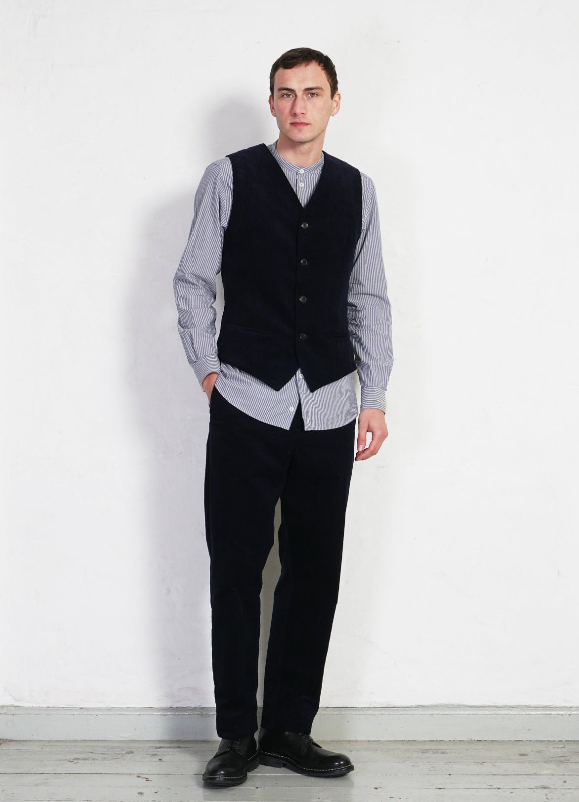 HANSEN GARMENTS - DANIEL | Classic Waistcoat | Fluid Navy - HANSEN Garments