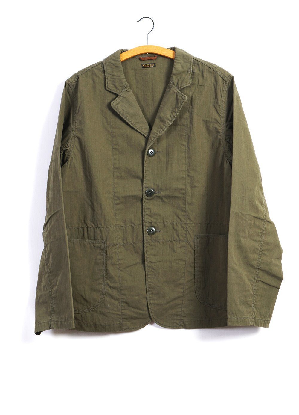 HOSPITAL JACKET | Rip Stop | Khaki | €315 -Kapital- HANSEN Garments