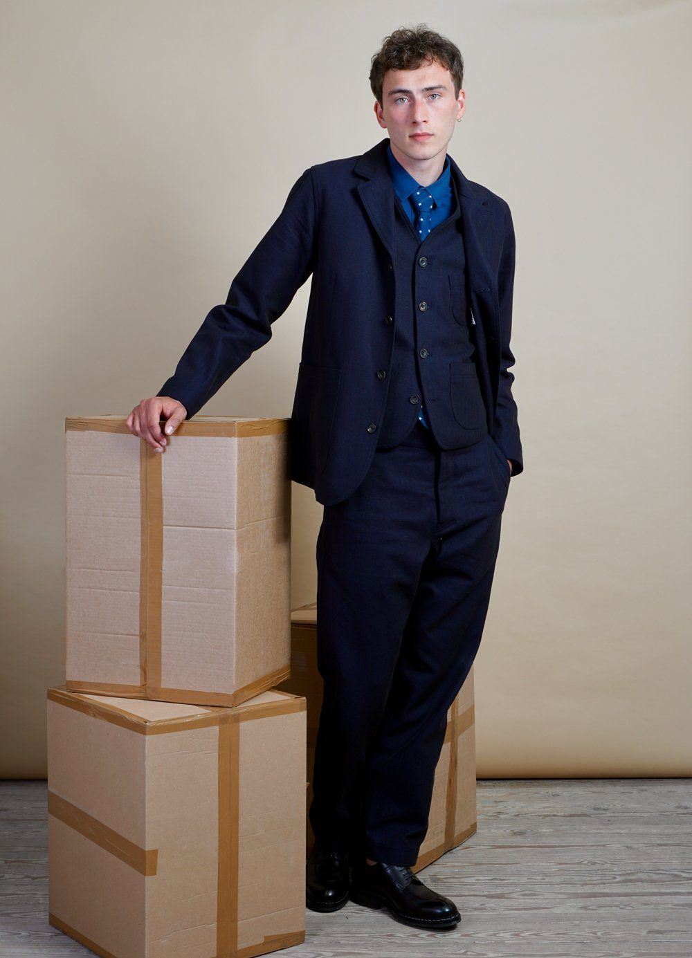 HANSEN GARMENTS - LUKAS | Casual Blazer | Indigo - HANSEN Garments